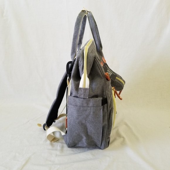 NWT! Childlike Behavior Backpack w/Anti-Theft, Pacifier Pouch, & Stroller Straps - Picture 9 of 16